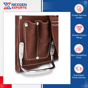 Bolsa de Herramientas de Cuero PU Hecha a Mano, Multibolsillos, de Calidad Inigualable y Altamente Duradera, al Mejor Precio de Mercado - Product Image 5