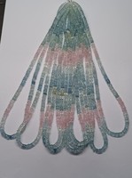 Perles de qualité supérieure en aquamarine naturelle multi-facettes, forme Heishi/coupe pneu, taille 5-5,50 mm, certifiées M.Y.GEMS Aigs, bijoux