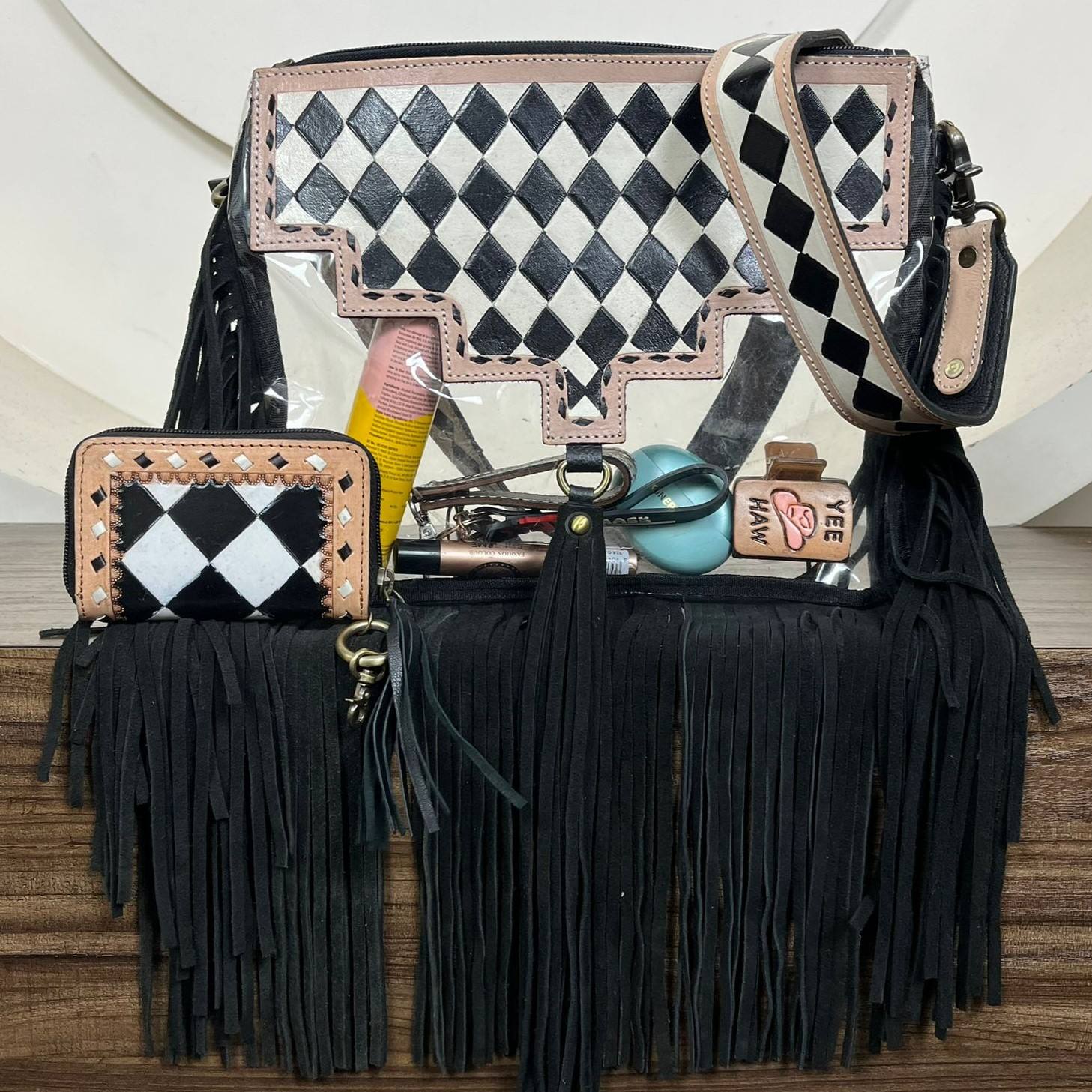 Black & White Checkered