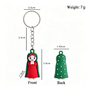 Mini Ornamenti Pasquali Ecologici in Resina PVC, Statuette di Maria, Portachiavi, Simpatici Regali Cartoon, Giocattoli in Confezione Convenienza - Product Image 5