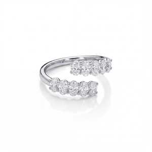 Bague de fiançailles en diamant de laboratoire taille ronde 10 carats, or massif 10K 14K 18K, design de joaillerie fine, certifiée IGI, 1,83 ct, couleur E VVS - Product Image 3