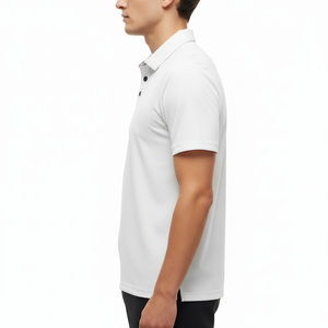 Polo en coton pour homme 210 GSM, décontracté, respirant, séchage rapide, anti-plis, usage quotidien, service OEM/ODM - Product Image 4