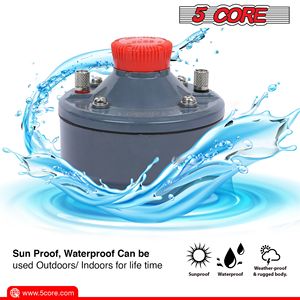 ไดรเวอร์เสียงแหลมแบบคอมเพรสชั่น D0100HXJRU8 50 วัตต์ RMS 500 วัตต์ พีค ไดอะแฟรมอะลูมิเนียม 16 โอห์ม ลำโพงฮอร์นแบบทวิสต์ - Product Image 6