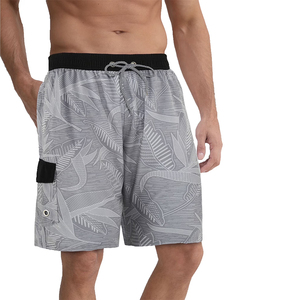 Short de bain décontracté pour homme, confortable, sportif, respirant, séchage rapide, design uni par sublimation, idéal pour l'été - Product Image 1