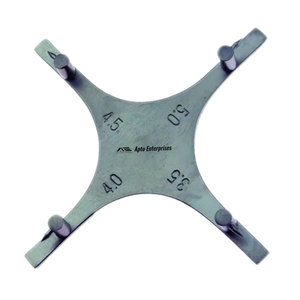 Posicionador de Instrumentos Dentales, Calibrador Boone, Calibrador de Altura Dental de Acero Inoxidable de Alta Calidad, Equipos Dentales - Product Image 1