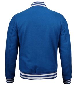 Vestes de baseball personnalisées, patchs nominatifs sur mesure, corps en laine, manches en cuir, manteau pour équipes sportives scolaires - Product Image 6