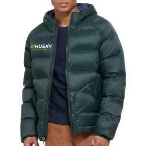 Lightweight Travel Bubble <b>Jacket</b> for Men Stand Front Foldable Design <b>Packable</b> Warmth Versatile Fit Practical Comfort - Product Image 2