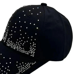 Casquettes de baseball de qualité supérieure, ajustables, unies, vintage, personnalisables, avec strass, tendance, pour hommes, femmes, classiques, unisexes - Product Image 4
