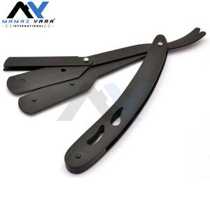 Rasoir à lame unique vintage de haute qualité en acier inoxydable pliable pour hommes, rasoir droit professionnel pour le soin du visage et du corps - Product Image 6