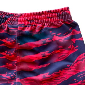 2026 New <b>Men's</b> Red Printed Sublimation Camo Swim Shorts Quick Dry Beach <b>Trunks</b> with Print Summer Pool and Surf Wear with Pockets - Product Image 3