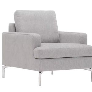 Sillón de terciopelo moderno, sofá de cuero de diseño único para sala de estar, muebles de gran oferta, banquetes, bares, sofá de tela tapizado - Product Image 1