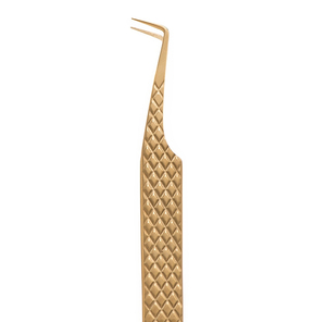 New Arrivals <b>Eyelash</b> Tweezers Gold Stainless Steel <b>Eyelash</b> <b>Extension</b> Tweezers <b>Mink</b> New Sustainable Home Logo Packing makeup - Product Image 3