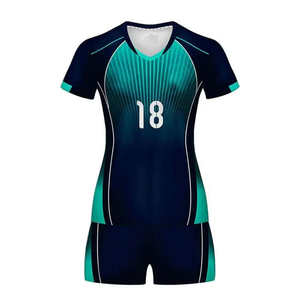 Uniformes de Voleibol Personalizados con Impresión Completa para Hombre, 2026, Venta al Por Mayor, 100% Algodón, Conjuntos de Camisetas y Pantalones Cortos Deportivos para Equipo, Servicio OEM - Product Image 1