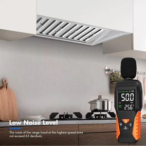 เครื่องดูดควันในครัวสแตนเลสขนาด 48 นิ้ว รุ่น Range Hood Built-in/Insert 48 นิ้ว พร้อมพัดลมดูดอากาศ 600 CFM - Product Image 4