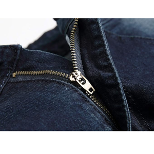 Pantalones Vaqueros de Hombre en Lavado Oscuro Personalizados, Corte Recto, para Uso Diario, Estilo Urbano y Prendas Personalizadas - Product Image 3