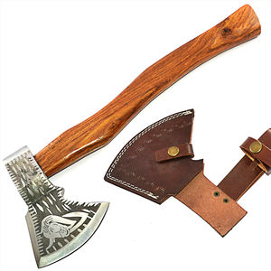 Hacha de Camping de Acero al Carbono Hecha a Mano con Mango de Madera, Hacha para Exteriores con Grabado Personalizado para Compradores Mayoristas, Forjada a Mano de Primera Calidad - Product Image 5