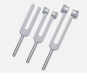 Juego de 3 Diapasones - Herramienta de Diagnóstico y Examen Quirúrgico ENT, Calidad Alemana - Product Image 1