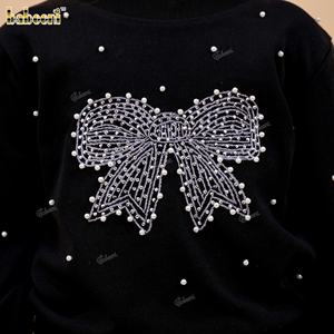 Robe mi-longue sans manches en coton 100% à fleurs brodées à la main DR4514 pour filles, vente en gros ODM par Babeeni - Product Image 2