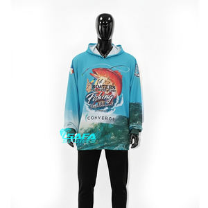 Vente en gros de sweat-shirts de pêche sublimés UPF50+ respirants et à séchage rapide pour hommes et femmes, logo personnalisé, fabricant OEM - Product Image 5