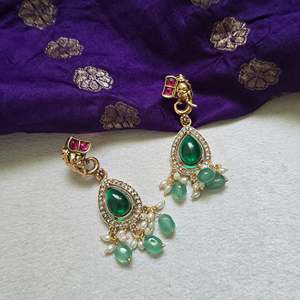 <b>Elephant</b> Hasli <b>Necklace</b> Set-Fashion Jewelry - Product Image 4