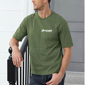 Camiseta Extra Grande para Hombre, Estilo Holgado, Look Moderno Urbano, Tejido Cómodo de Primera Calidad, Atuendo Diario - Product Image 4