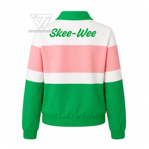 กรีกอัลฟ่าแบบกำหนดเอง |   คาปา |   เสื้อแจ็คเก็ตแฟนคลับปักลาย Alpha Sorority สำหรับวันแข่งขัน พร้อมเครื่องประดับสไตล์กรีก - Product Image 2