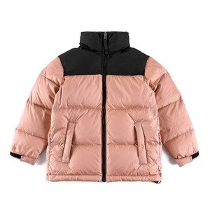 Chaqueta de Plumón con Logotipo de Marca Personalizado de Alta Calidad para Mujer, Chaqueta de Plumón Gruesa con Cierre Completo - Product Image 4