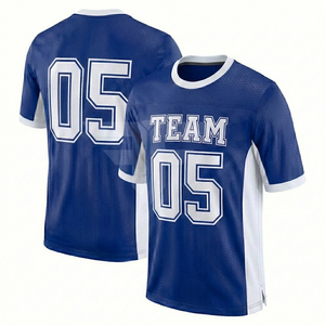 Camiseta de Fútbol Americano Transpirable con Estampado por Sublimación Premium, Tejido de Malla, Unisex, Corte Adulto, Manga Corta, Elegante - Product Image 3