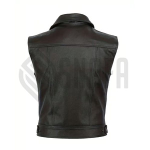Men Genuine <b>Leather</b> Vest <b>Winter</b> Use Fashion <b>Leather</b> Vest for Sale New Arrival <b>Leather</b> Vest Slim Fit Made in Pakistan - Product Image 3