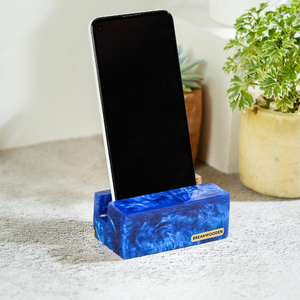 Portaplumas de resina epoxi con diseño de teclas de teclado, Portaplumas de resina con diseño de madera, Decoración artística de resina y madera, Regalo de aniversario, Portaplumas de resina verde, Regalo hecho a mano - Product Image 5