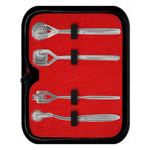 Juego de Instrumentos de Diagnóstico con Ruedas de Prueba Nerviosas Wartenberg, Ruedas de Prueba Sensoriales de 1, 3, 5 y 7 Puntas, Plateadas, Juego de 4 - Product Image 4