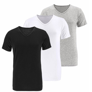Camiseta Deportiva de Algodón de Manga Corta con Cuello en V Blanca para Mujer, Corte Regular, Logotipo Estampado, Estilo Deportivo, para Todas las Temporadas - Product Image 3