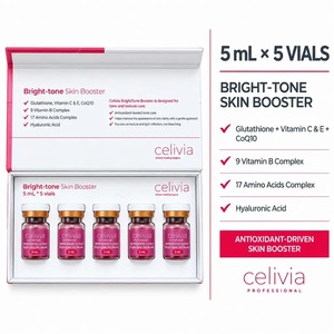 Suero SKIN BOOSTER CELIVIA BRIGHT TONE 5 mL, suero para realzar la luminosidad de la piel, para piel opaca, suero iluminador para un brillo radiante. - Product Image 6