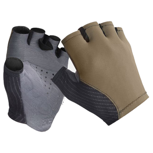 New Dexterity Utility Black Half Finger Cycling Gloves <b>Vibration</b>-resistant Safety Working Gloves <b>For</b> <b>Men</b> - Product Image 3
