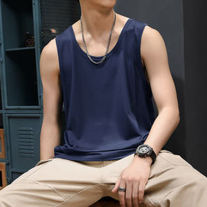 Camiseta Deportiva Casual Nesta para Hombre, Transpirable, de Secado Rápido, para Gimnasio y Fitness, Blanca, sin Mangas - Product Image 3