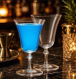 Verres à cocktail élégants de qualité supérieure pour restaurants design, provenant d'un fournisseur indien, au prix de gros. - Product Image 2