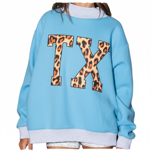 Custom Print Embroidery Logo Stand Autumn Women's Woven Knitted Mock Neck Pullover Hoodie Breathable Fitness Sweatshirt 100% - Product Image 4