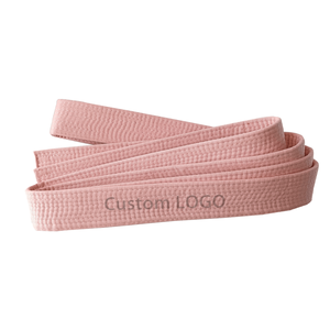 Ceintures d'arts martiaux personnalisées en gros avec logo, en coton premium, pour le karaté, le taekwondo, le judo, le jiu-jitsu, ceintures de rangement pour l'entraînement des enfants et des adultes - Product Image 2