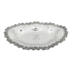 Bol de luxe élégant et brillant en argent poli, idéal pour la maison, comme centre de table, pour servir les aliments, ustensiles de cuisine, articles de table. - Product Image 1