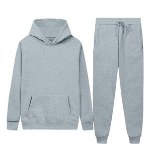 Ensemble de survêtement unisexe de haute qualité avec sweat à capuche et pantalon de jogging, personnalisable avec impression, pour hommes et femmes - Product Image 2