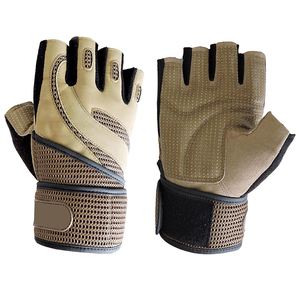 Gants de fitness demi-doigts respirants avec support en maille pour la musculation, l'entraînement en extérieur et la gym - Product Image 1