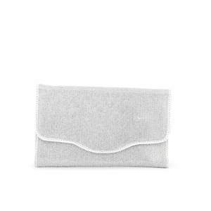 Silver Bridal Clutch P24347 Elegant <b>Petticoats</b> Accessory for Brides - Product Image 3