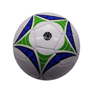 Ballon de football d'entraînement en cuir PU, taille personnalisée, pour enfants et adultes, usage intérieur/extérieur, cousu à la machine, neuf, durable, imperméable - Product Image 2