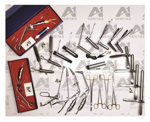 Ensemble d'instruments chirurgicaux gastro-intestinaux en acier inoxydable de qualité supérieure A-1 VERITAS, réutilisables, pour hôpital, clinique, OEM, greffe de cheveux, soins intensifs - Product Image 1