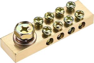 ผู้ผลิตและส่งออกแท่งขั้วต่อทองแดง AOL-Top Brass ทนสนิม น้ำหนักเบา แข็งแรงทนทาน สำหรับงานขนาดเล็ก - Product Image 6