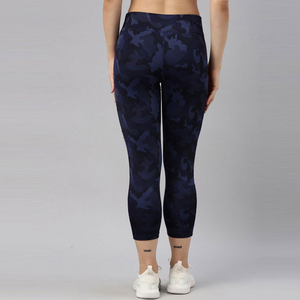 Women Polyester Spandex Yoga Leggings Elastic Waist Reversible Plus Size Casual Summer Lounge Wear Soft Breathable Comfortable - Product Image 4
