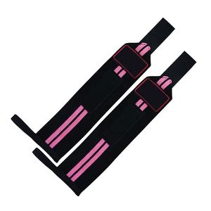 Sangles de poignet auto-agrippantes pour haltérophilie, soulevé de terre, powerlifting, entraînement en salle de sport – Sangles de soutien robustes pour poignets – Fabricant OEM - Product Image 3