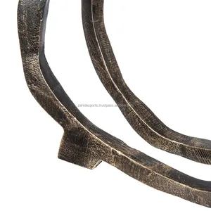Portavelas de Metal Moderno para Decoración del Hogar de Lujo, Centro de Mesa, Regalo de Navidad, Diseño Zahid Export - Product Image 3