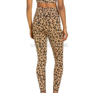 ขายตรงจากโรงงาน กางเกงโยคะเอวยางยืดสั่งตัดได้ บริการ OEM ขายส่ง กางเกงโยคะขายดี - Product Image 3