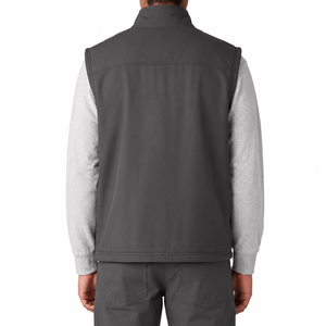 Gilet en toile pour homme de haute qualité, sans manches, vêtement de travail, gilet multi-poches pour l'extérieur, design personnalisé, gilet en toile pour homme à bas prix - Product Image 2